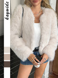 Dili Elegant Fashion Fur Coat Women's Clothing 2025 Autumn And Winter