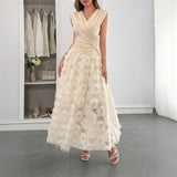 Dili Elegant Temperament Splicing Fashion Dress Dress Women's 2025 Summer