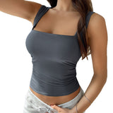 Dili 2025 Spring And Summer Coat Vest Women's Y2K Solid Color Sexy Hot Girl Umbilical Short