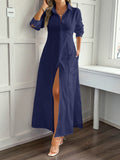 Dili Casual Holiday Style Long Sleeves Long Sleeve Dress Dress Women's Dress 2025 Autumn And Winter