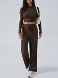 Dili Yoga Sports Long-Sleeved Trousers Set Women's Clothing 2025 Spring And Summer