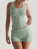 Dili Sports Yoga Wind Sling Vest Summer Shorts Set Women's 2025 Spring/Summer