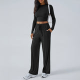 Dili Yoga Sports Long-Sleeved Trousers Set Women's Clothing 2025 Spring And Summer
