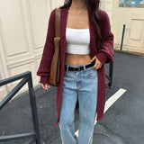 Dili Casual High-End Wool Coat Coat Coat Sweater Women's Clothing 2025 Autumn And Winter
