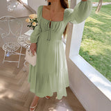 Dili Leisure Vacation Small Sling Seaside Atmosphere Dress Dress Women's 2025 Autumn And Winter