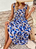 Dili Independent Sling Short-Sleeved Dress 2025 Spring And Summer Temperament Elegant High Waist Thin