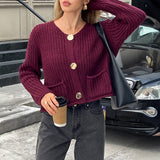 Dili Leisure Vacation Premium Hairy Long Sleeve Shirt Sweater Women's Winter 2025