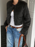 Dili Casual Solid Color Sweater Coat Women's Clothing 2025 Autumn And Winter