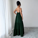 Dili Elegant Temperament Slings With Bra Long Skirt Dress Women's 2025 Autumn And Winter