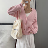 Dili Simple Holiday Style Solid Color Long-Sleeved Sweater Women's Wool Weaving Women's Clothing 2025 Autumn And Winter