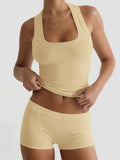 Dili Sports Yoga Wind Sling Vest Summer Shorts Set Women's 2025 Spring/Summer