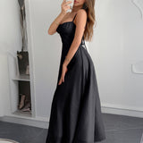 Dili Leisure Vacation Small Slings With Long Dress Dress Women's Dress 2025 Spring And Summer
