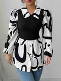 Dili Leisure Vacation Premium Printed Vest Shirt Women's Winter 2025