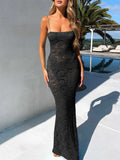 Dili Y2K Sexy Wind Hollow Sling Dress Dress Women's Dress 2025 Spring And Summer