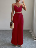 Dili Temperament Elegant Sling Vest Trouser Trousers Suit Women's 2025 Spring And Summer