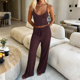 Dili Sports Yoga Summer Slings Vests Trousers Women's Winter 2025