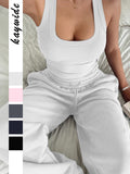 Dili Sports Yoga Slings Vests Casual Pants Set Women's Winter 2025