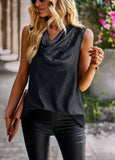 Dili Independent Design Station 2025 Summer New Temperament Women's Hot Sleeveless Top Fashion