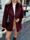 Dili Elegant Fashion Velvet Coat Women's Clothing 2025 Autumn And Winter
