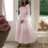 Dili Leisure Vacation Small Sling Seaside Atmosphere Dress Dress Women's 2025 Autumn And Winter