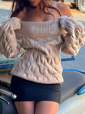 Dili Simple Fashion Long-Sleeved Sweater Wool Women's Clothing 2025 Autumn And Winter