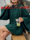 Dili Casual Holiday Wool Long-Sleeved Coat Sweater Women's Clothing 2025 Autumn And Winter