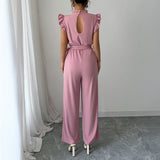 Dili Elegant Short-Sleeved T-Shirt Casual Long Pants Trousers Women's 2025 Autumn And Winter