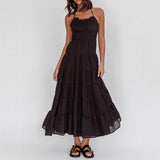 Dili Vacation Leisure Wind Sexy Hanging Neck With Dress Woman 2025 Spring And Summer