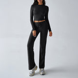 Dili 2025 Autumn And Winter Y2K Casual Sports Style Long-Sleeved Top With Trousers Suit Woman