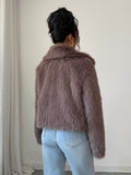 Dili Elegant Temperament Velvet Long-Sleeved Coat Women's Clothing 2025 Autumn And Winter