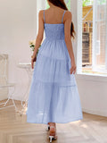 Dili Leisure Vacation Hanging Waist Girt Dress Women's Dresses Summer 2025